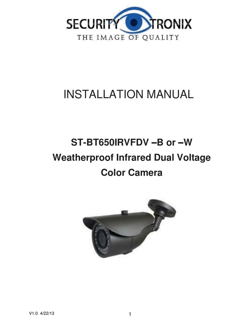 Securitytronix ST-BT650IRVFDV –B User manual Securitytronix ST-BT650IRVFDV –B User manual