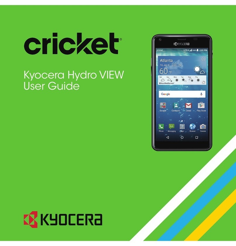 Kyocera Hydro User manual