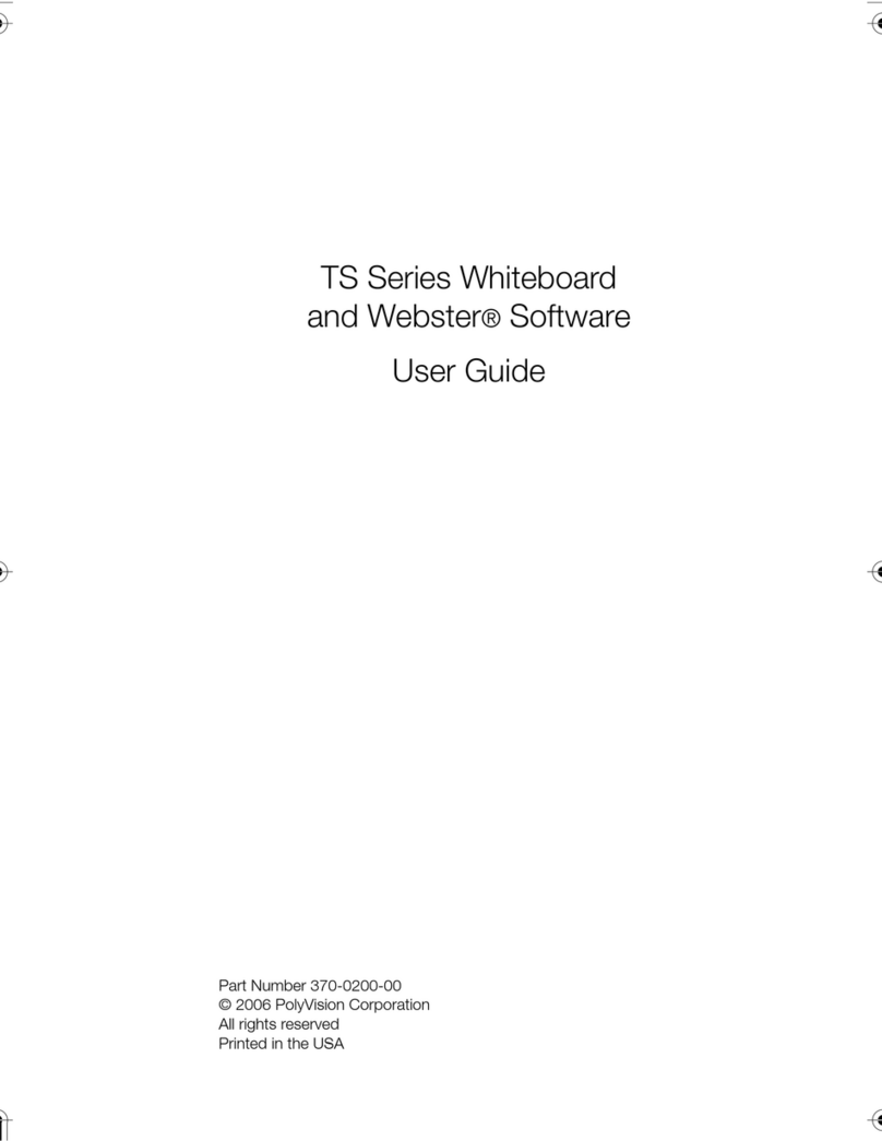 PolyVision TS Series user guide PolyVision TS Series user guide