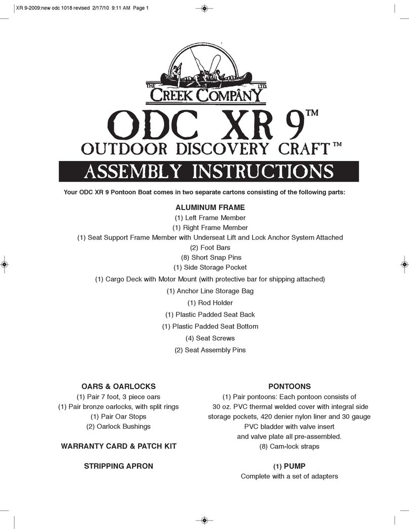 Creek Company ODC XR 9 User manual