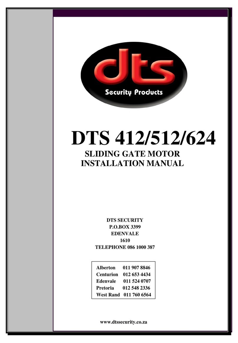 DTS 412 installation manual