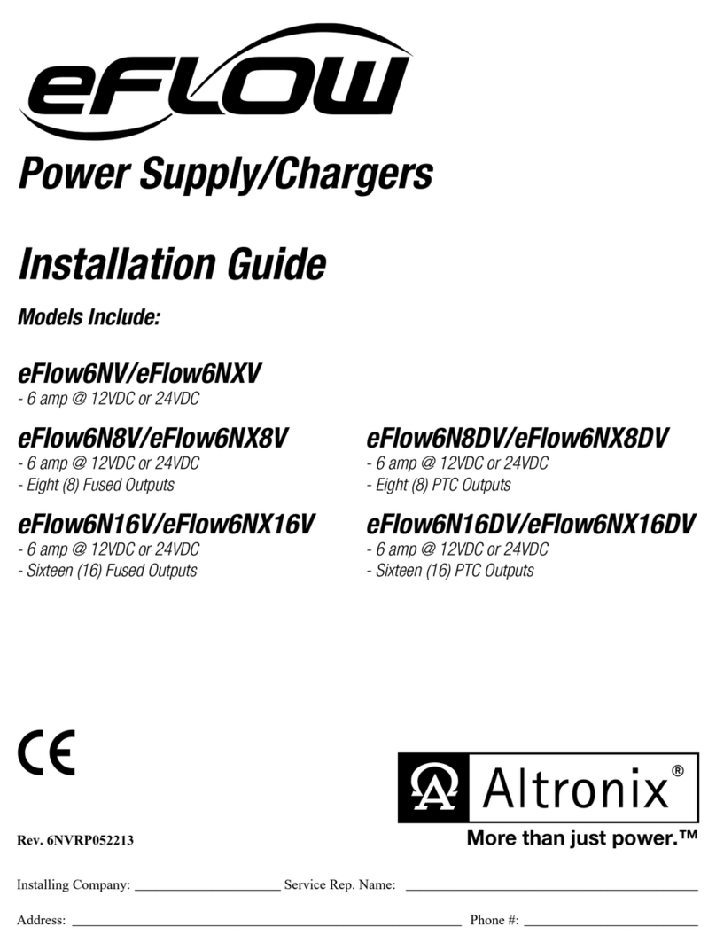 Altronix eFlow6NV installation guide