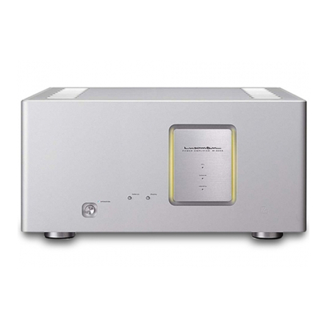 Luxman M-800A User manual