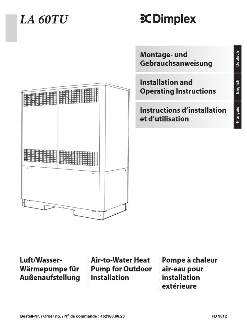 Dimplex LA 60TU Operating instructions