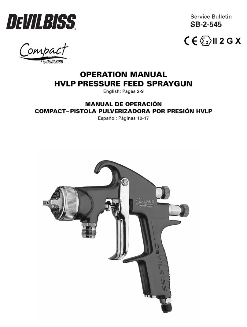 DeVilbiss Compact COM-PS506B-14-00 Operation manual