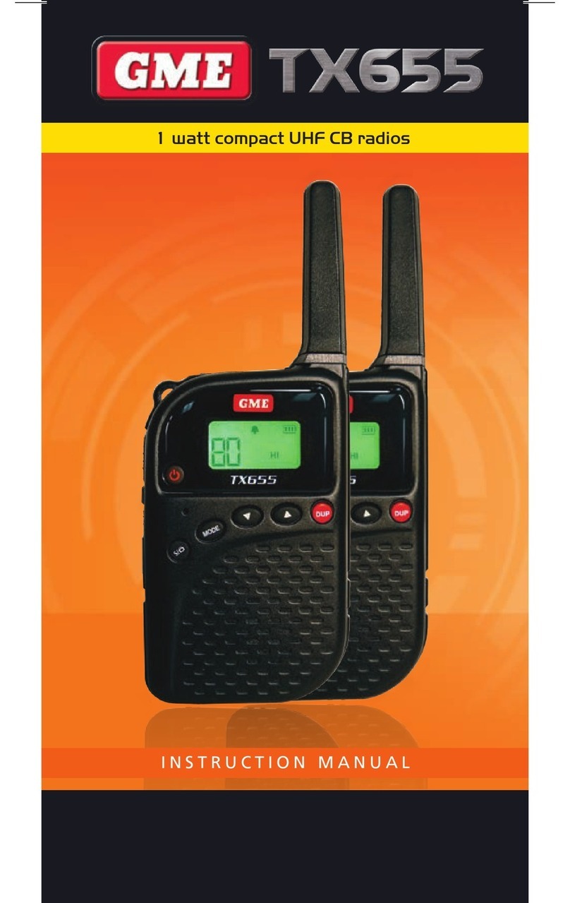 GME TX655 instruction manual