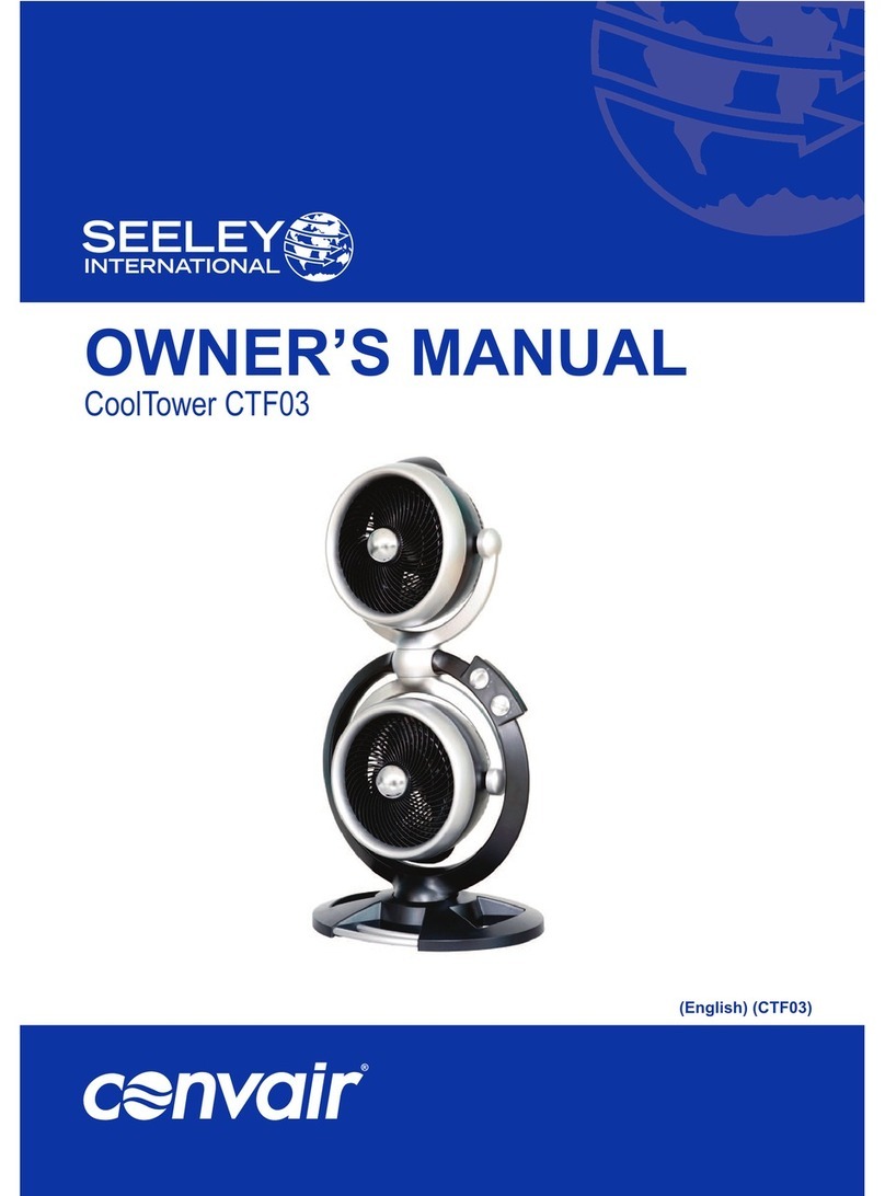 Convair CoolTower CTF03 User manual