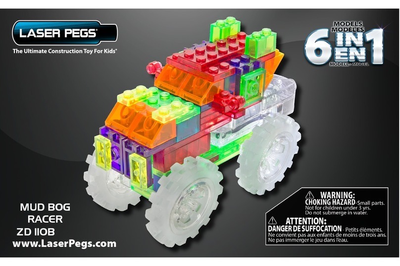 LaserPegs MUD BOG RACER ZD 110B User manual LaserPegs MUD BOG RACER ZD 110B User manual