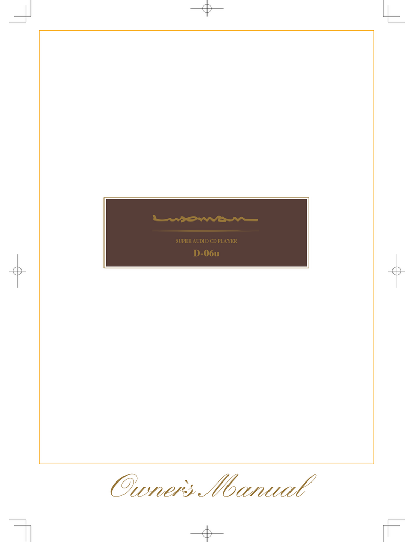 Luxman D-06u User manual