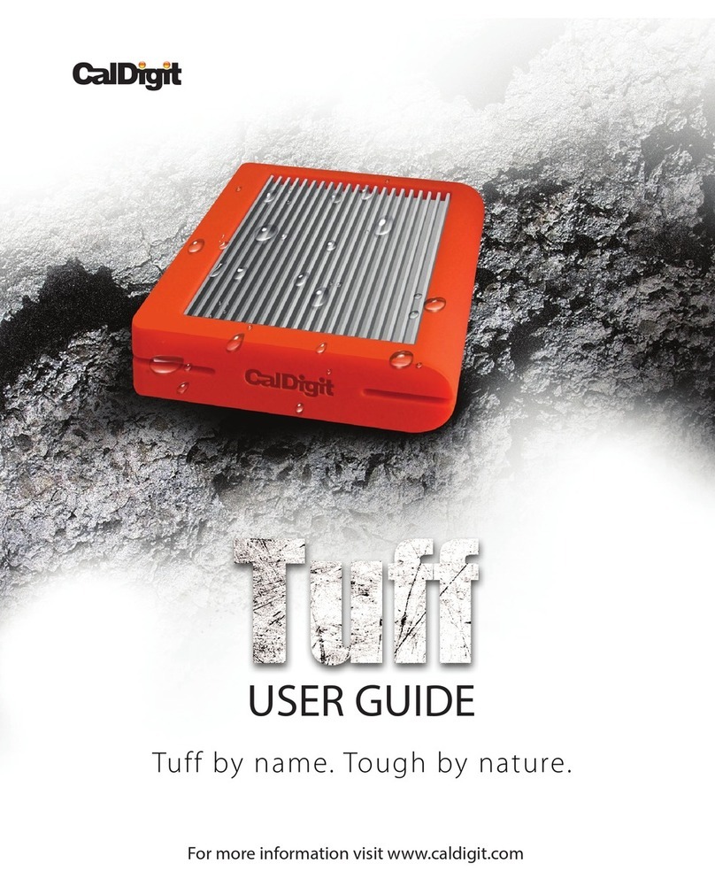 CalDigit Tuff user guide
