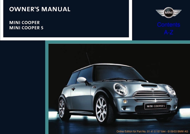 Mini 2004  COOPER S owner's manual