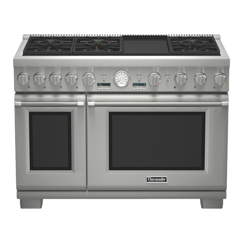 Thermador PRD364JDGC installation manual