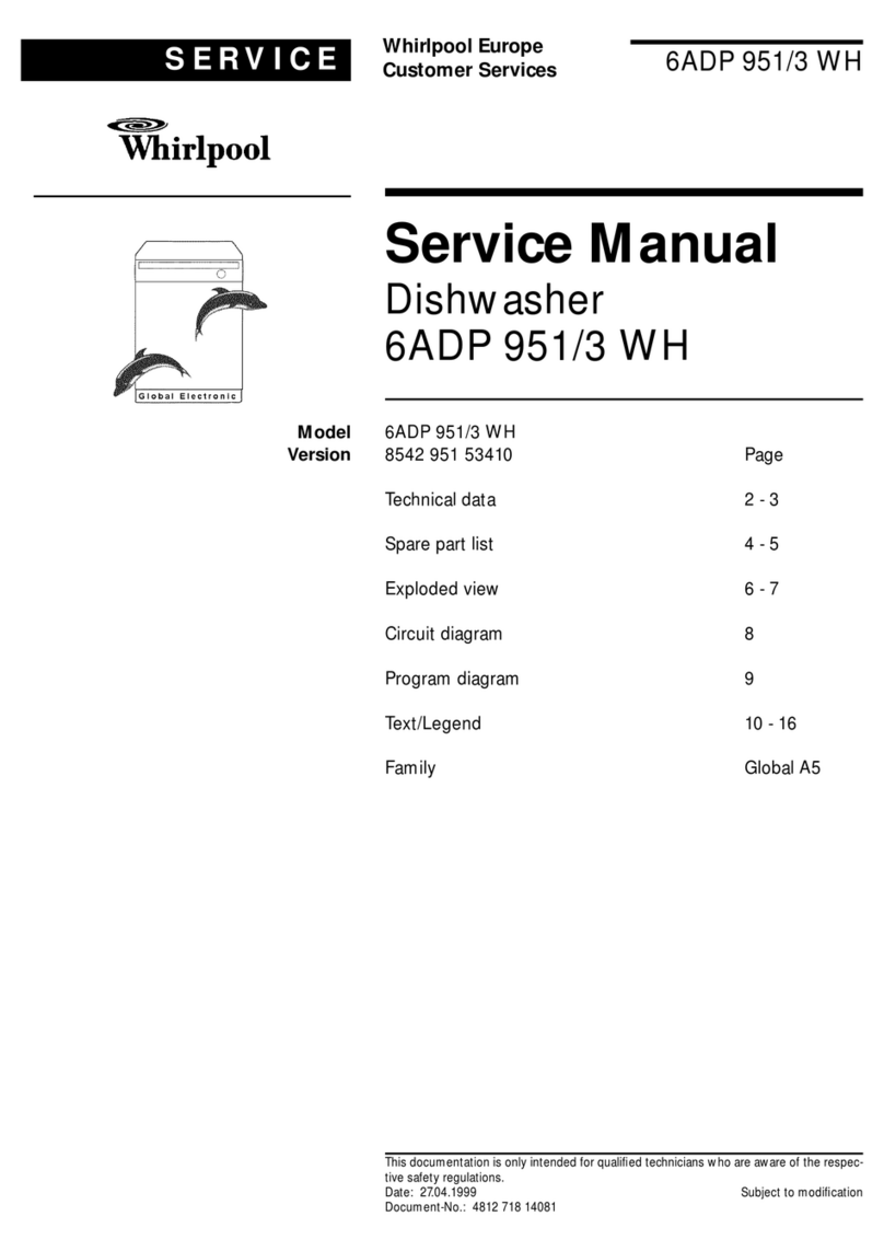 Whirlpool 6ADP 951/3 WH Service manual