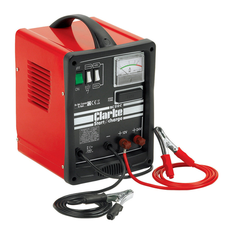 Clarke Start-N-Charge BC120C User manual
