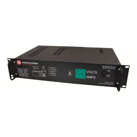 Analytic Systems BCA1000R User manual