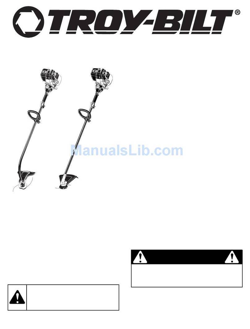 Troy-Bilt Super branco TB415CS User manual