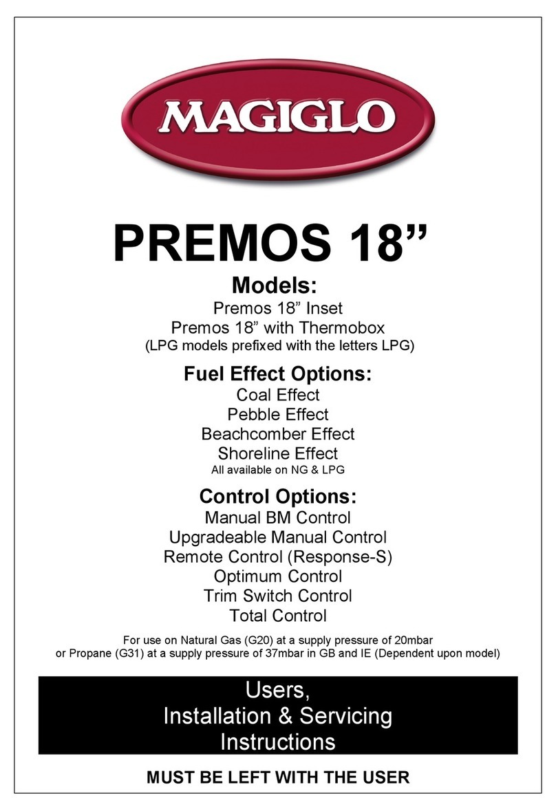 Magiglo Premos 18" Inset User guide