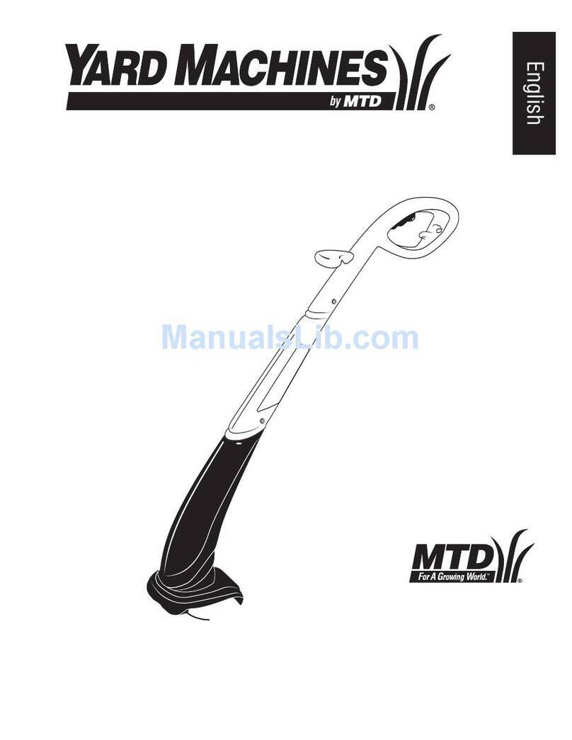 Yard Machines MTD25P Operator's manual