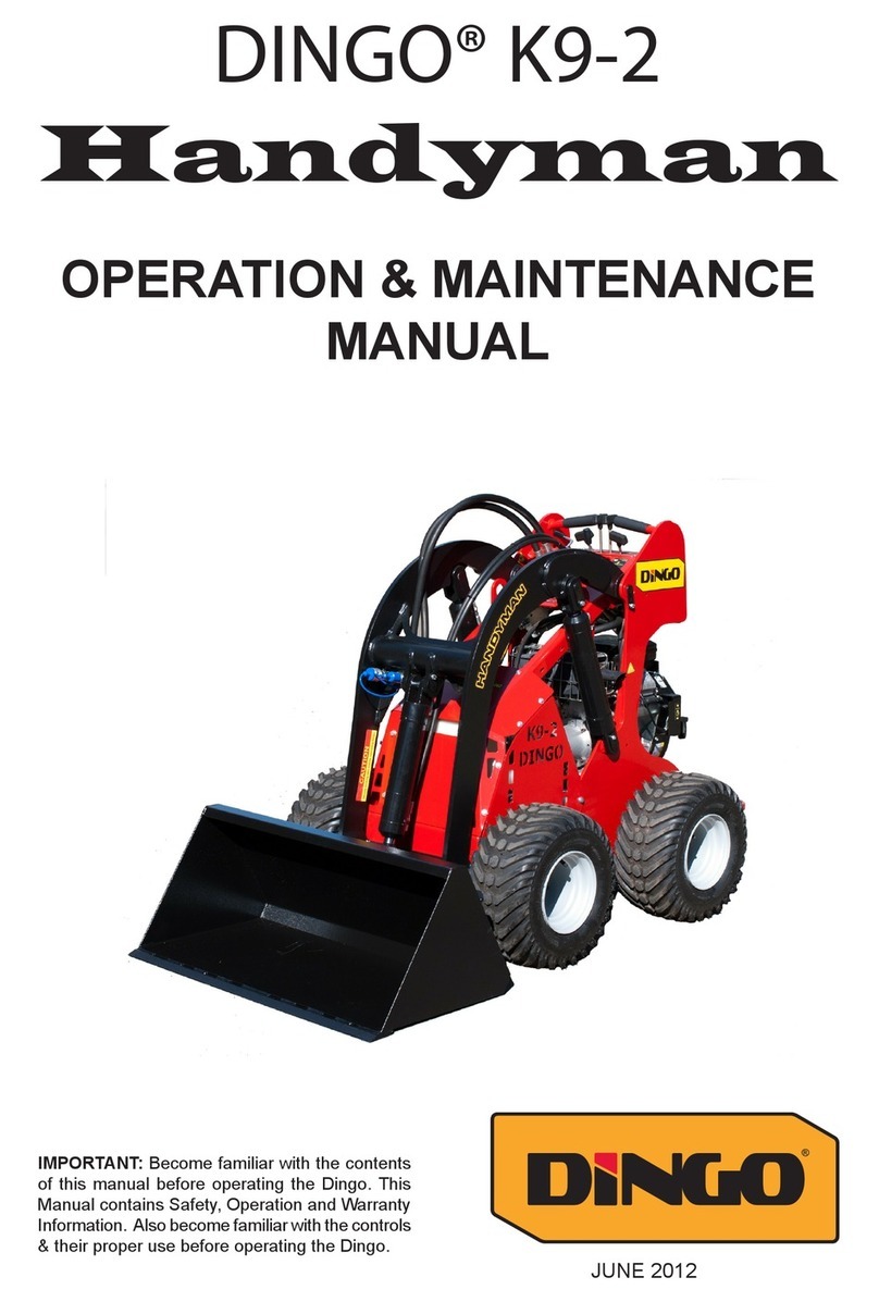 DINGO K9-2 Operation & maintenance manual