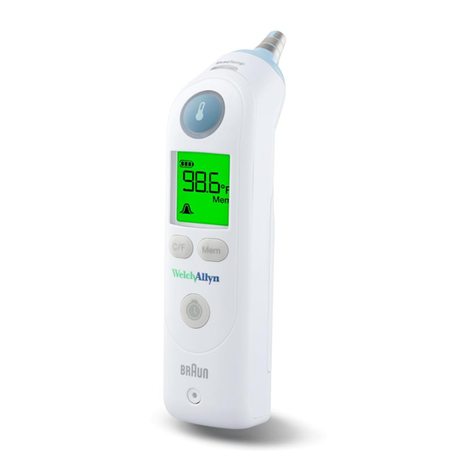 Braun ThermoScan PRO 6000 Directions for use