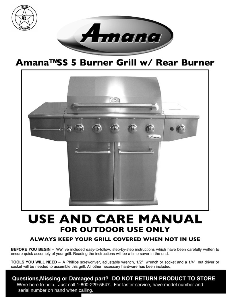 Amana SS 5 User manual