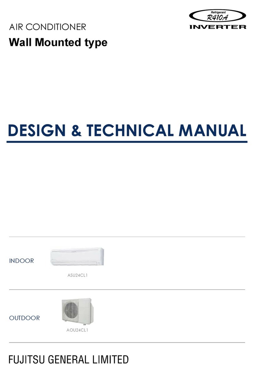 Fujitsu Inverter Halcyon ASU24CL1 Service manual Fujitsu Inverter Halcyon ASU24CL1 Service manual
