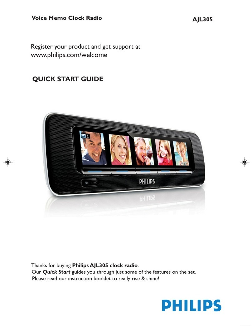Philips AJL305 quick start guide