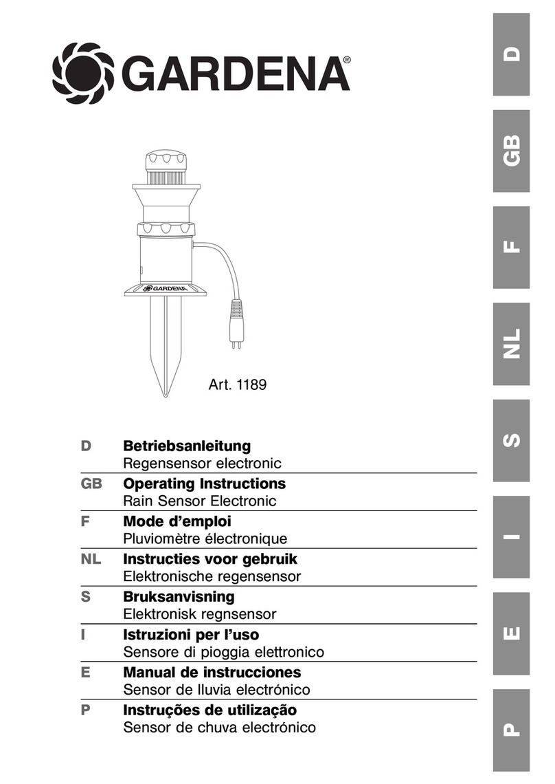 Gardena 1189 operating instructions