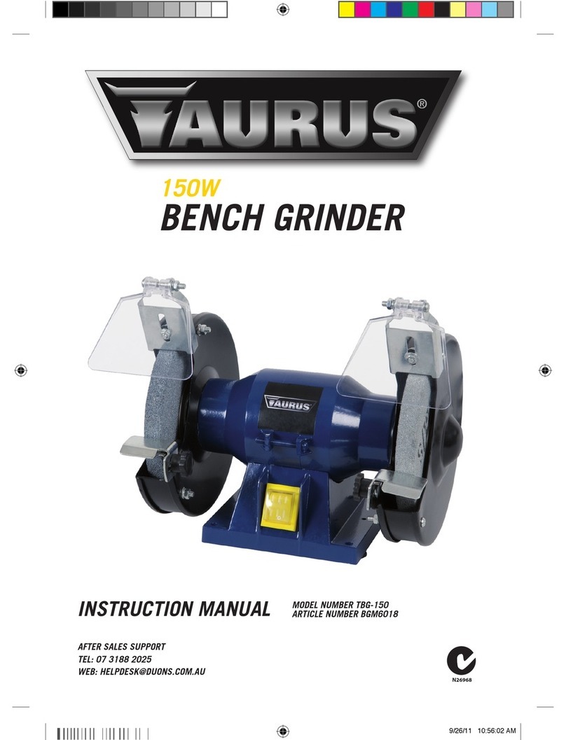 Taurus TBG-150 instruction manual