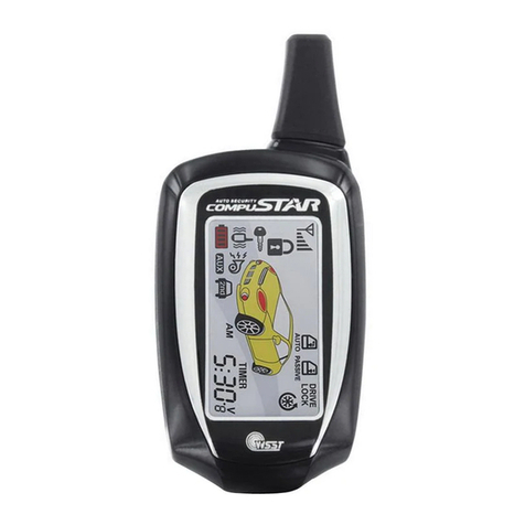 Firstech Compustar RF-2W9000FM User manual