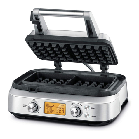 Sage Smart Waffle BWM620UK Instruction booklet