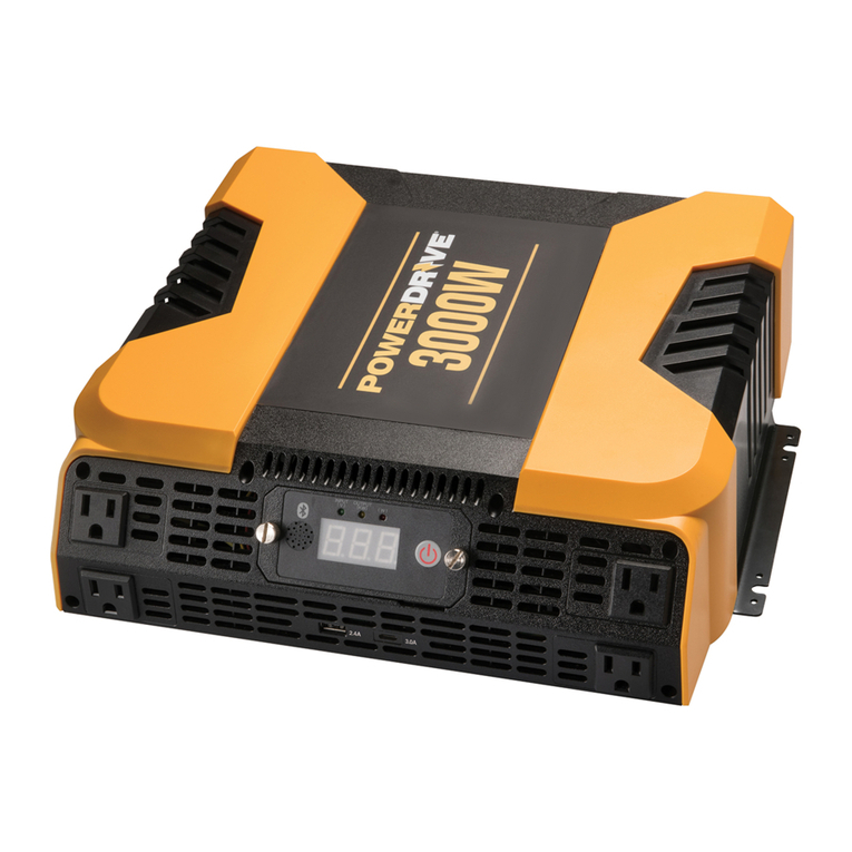 Power Drive PD3000 owner's manual