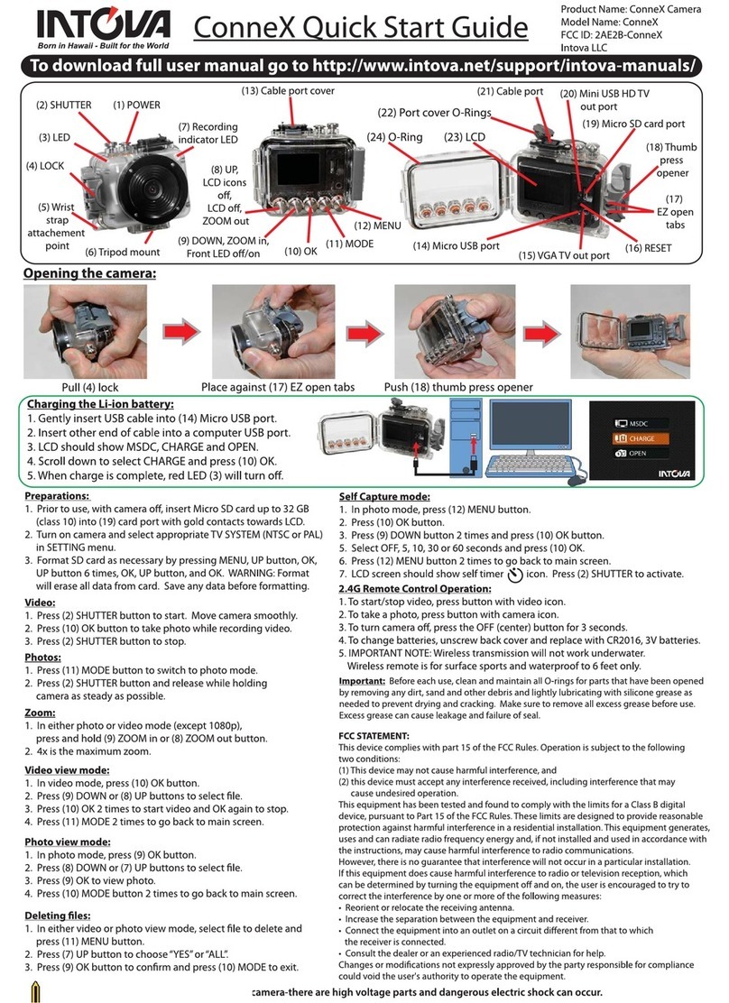 Intova ConneX User manual Intova ConneX User manual