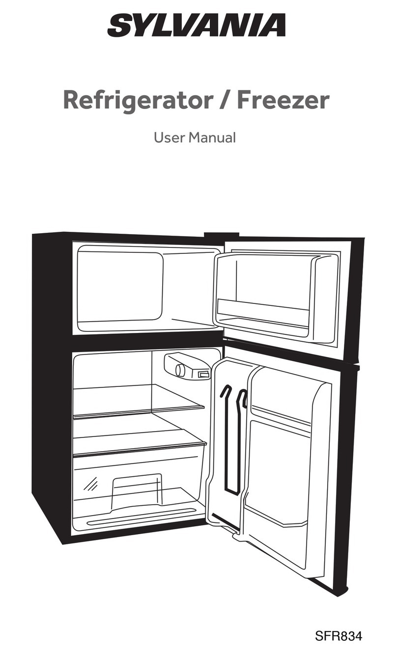 Sylvania SFR834 user manual