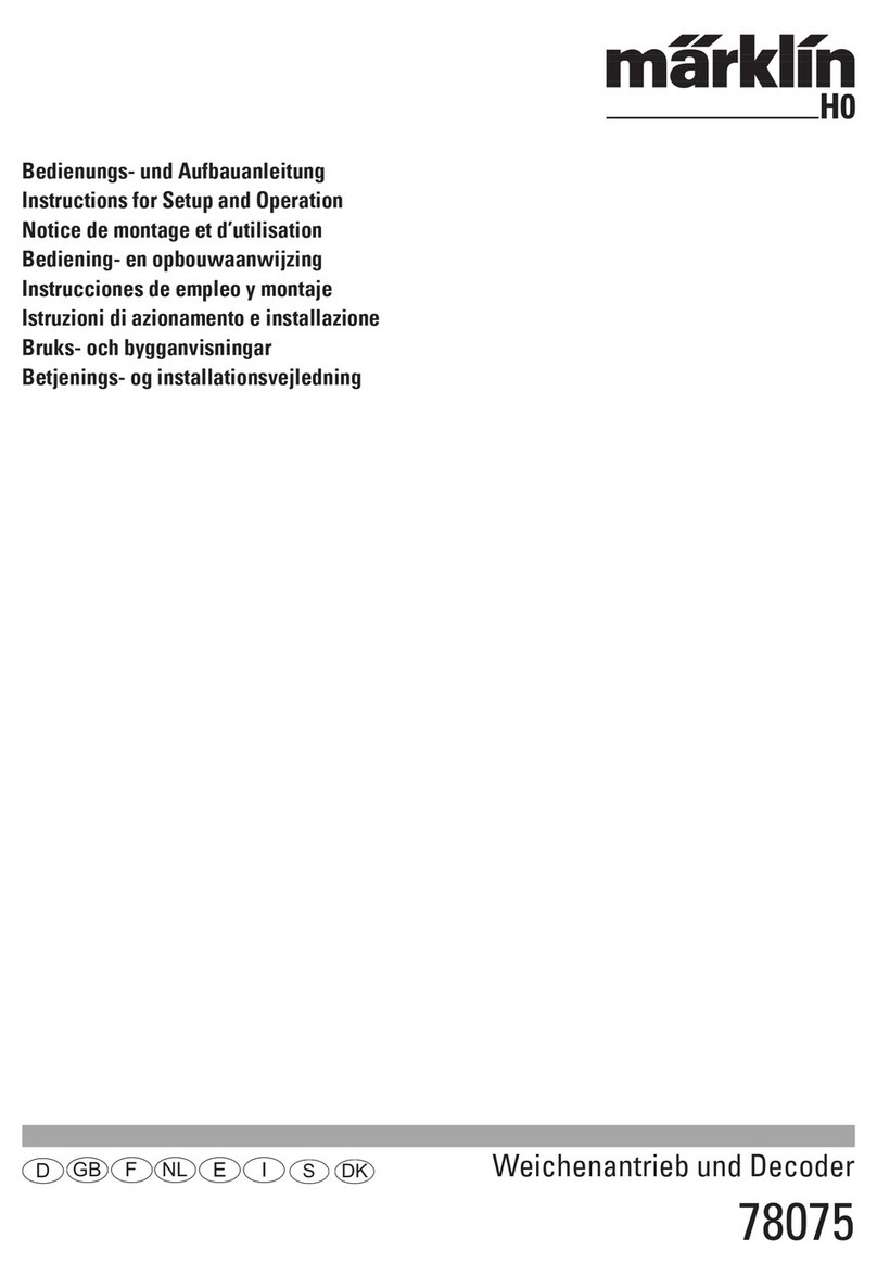 marklin 78075 User manual