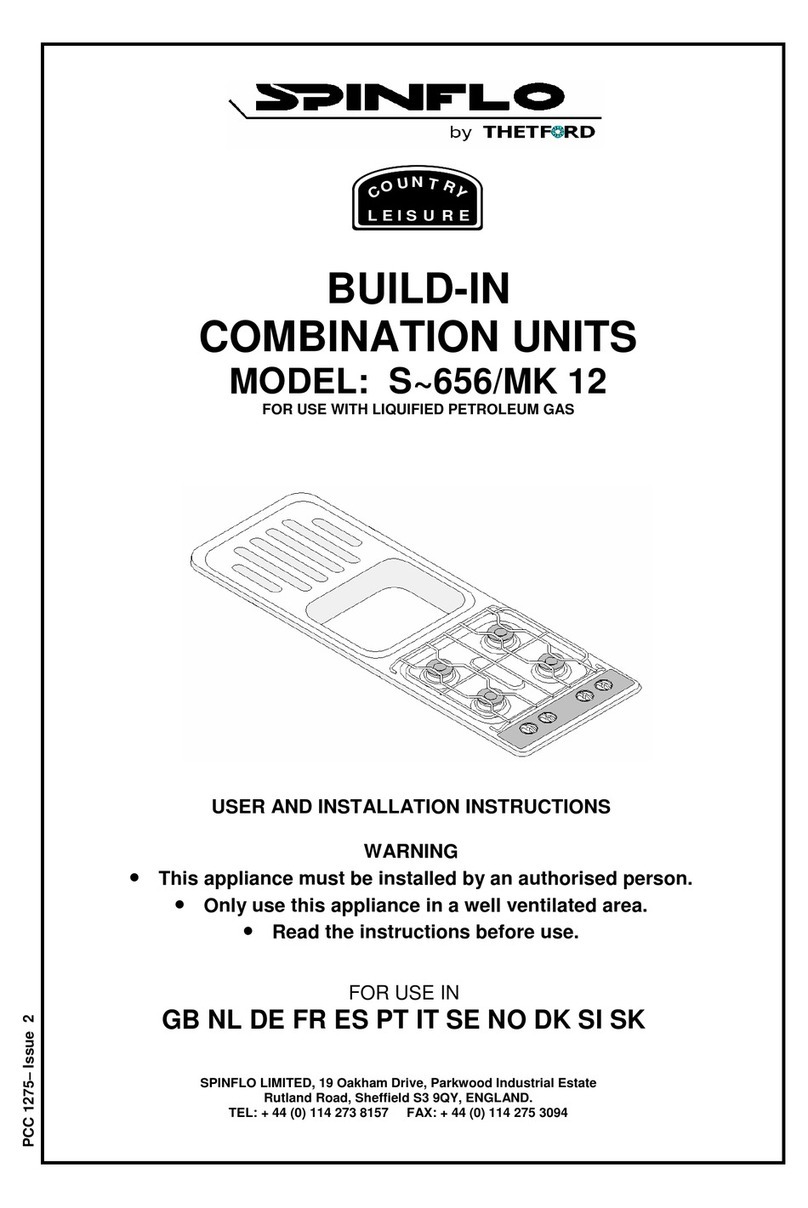 spinflo S-656/MK 12 series Operating instructions spinflo S-656/MK 12 series Operating instructions