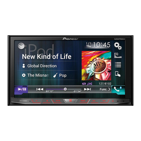 Pioneer AVH-4100NEX owner's manual