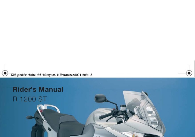 BMW 2004 R 1200 ST Rider's manual