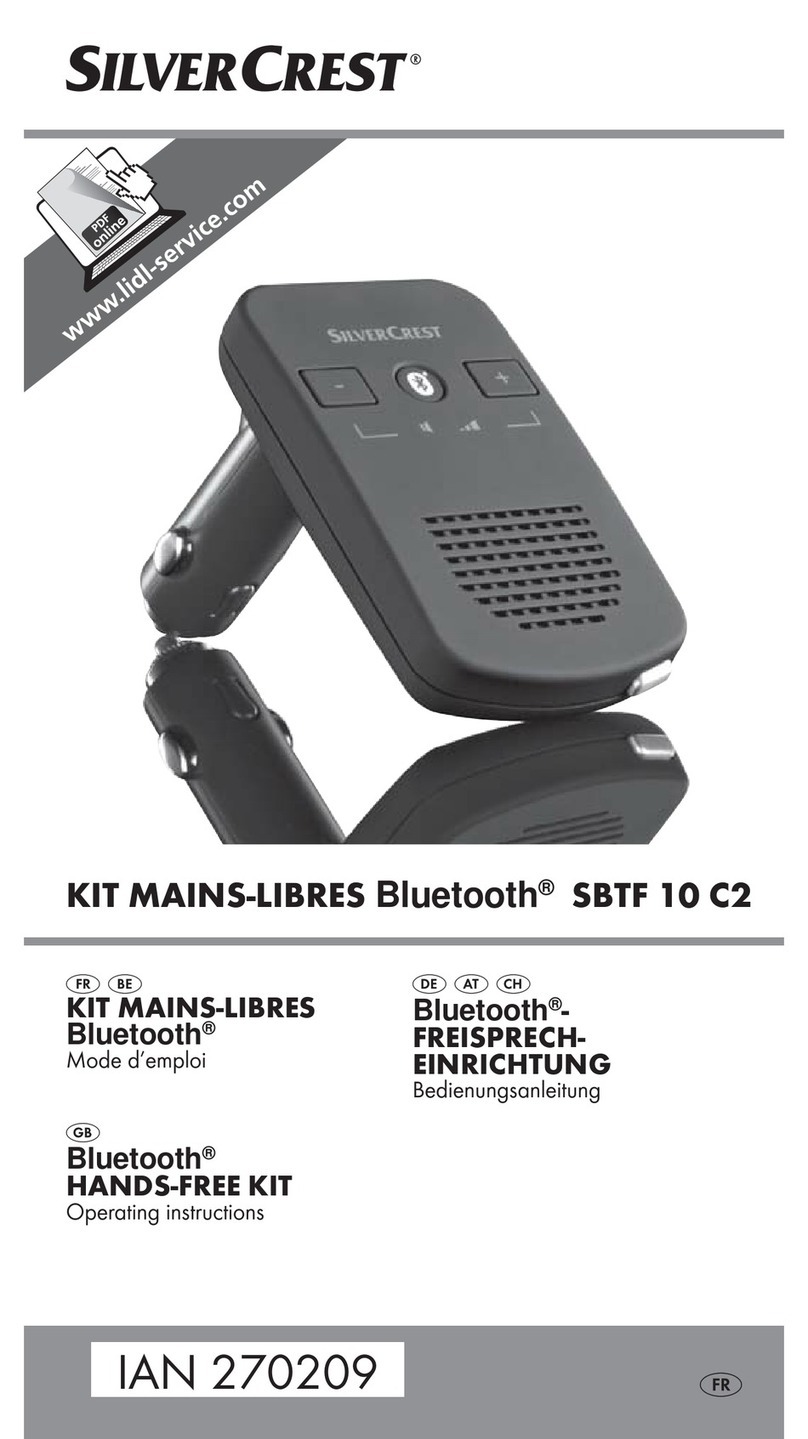 Silvercrest SBTF 10 C2 User manual Silvercrest SBTF 10 C2 User manual