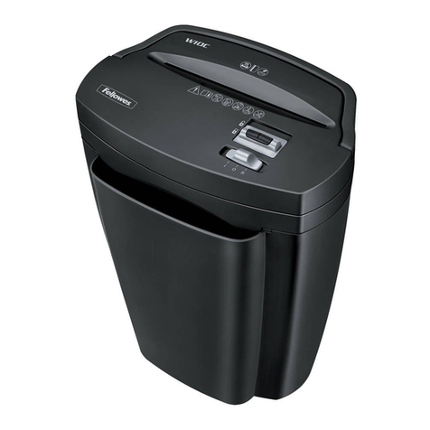 Fellowes Powershred W10C User manual