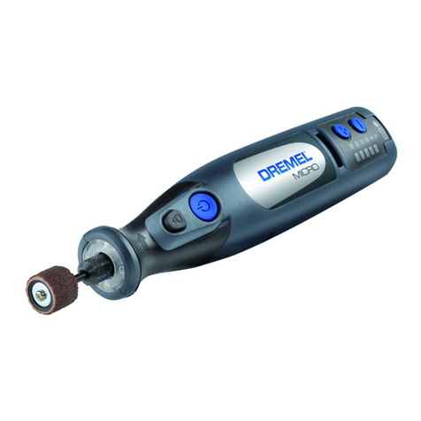 Dremel Micro User manual