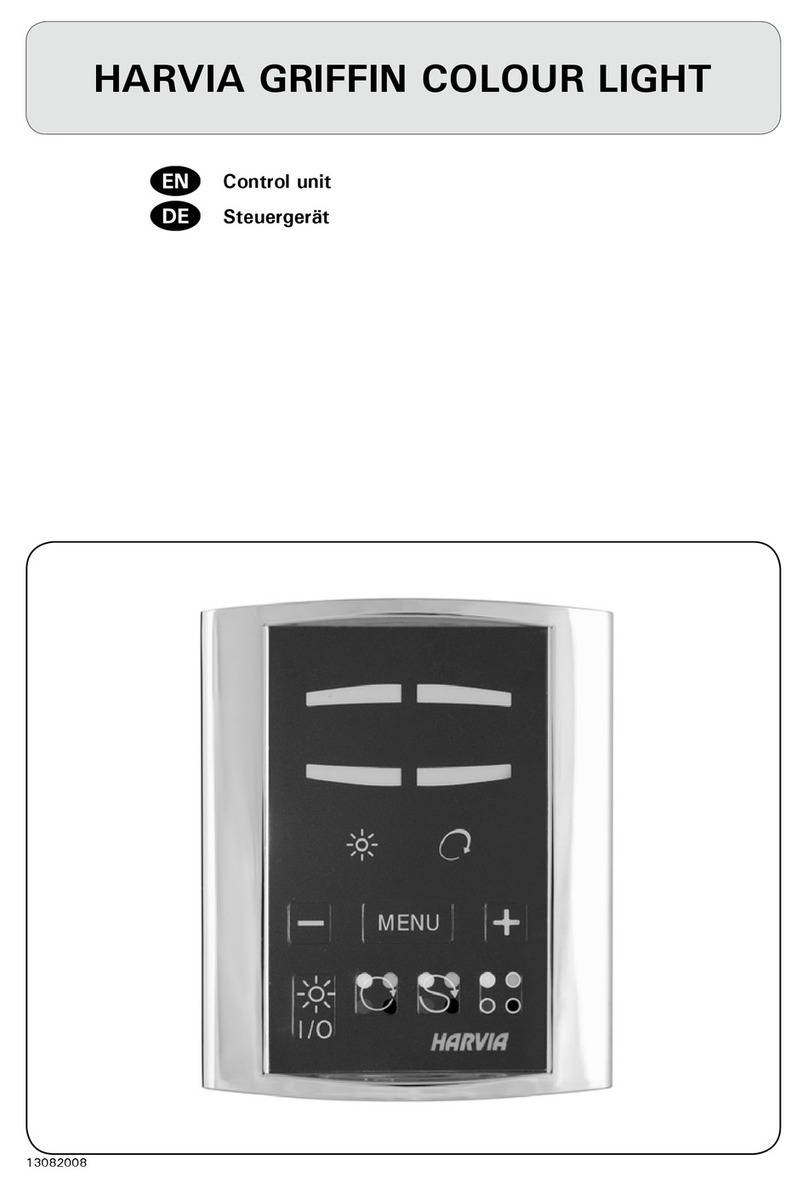 Harvia CG170T Instructions for installation