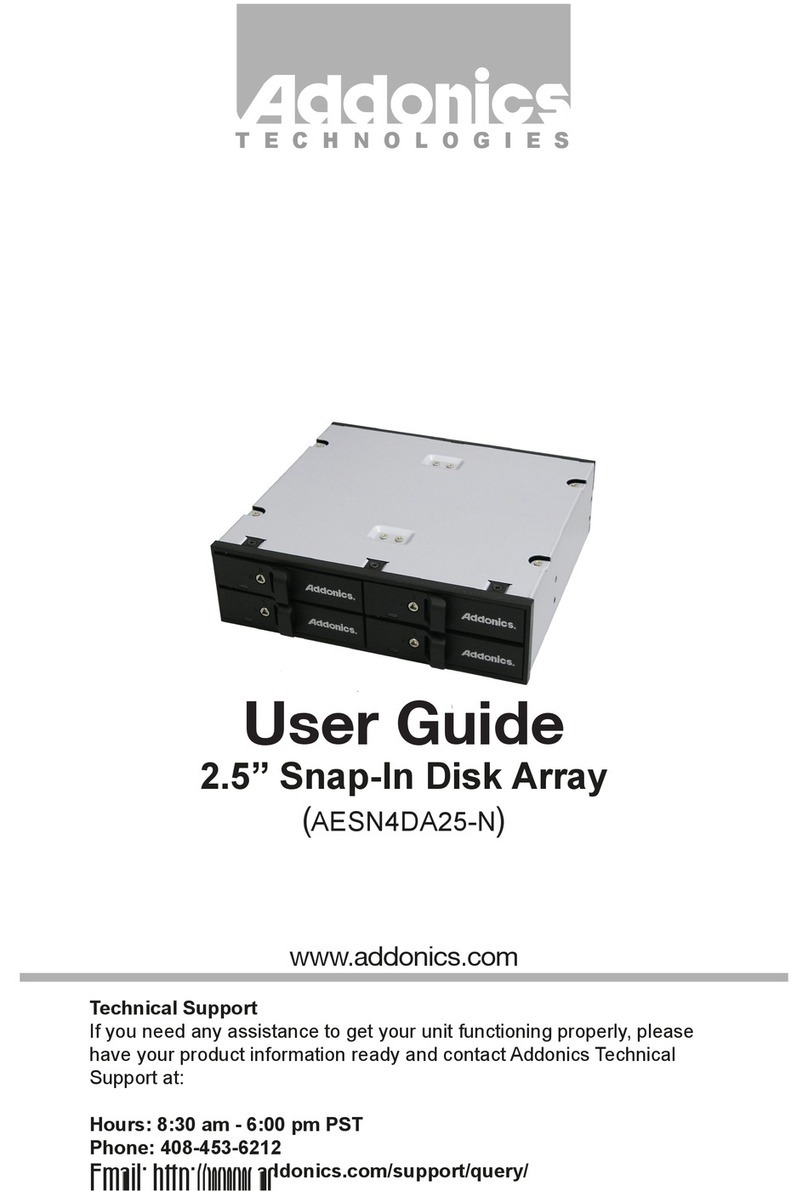 Addonics Technologies AESN4DA25-N user guide
