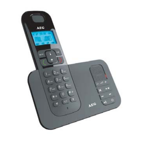 AEG Voxtel D505 quick start guide