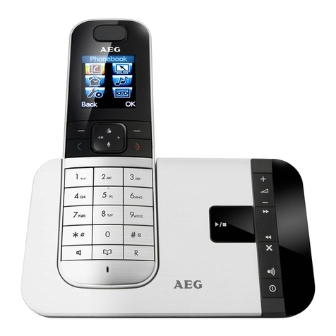 AEG Voxtel D575 User manual