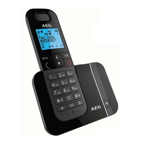 AEG Voxtel D550 Quick user guide
