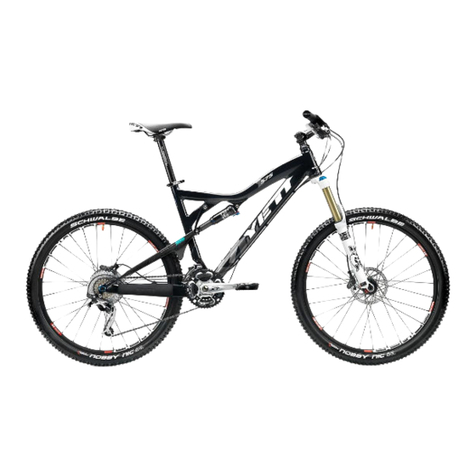 Yeti Cycles 575 2011 owner's manual