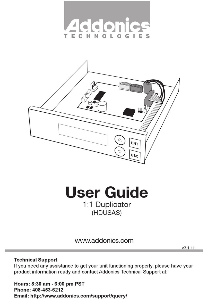 Addonics Technologies HDUSAS User manual