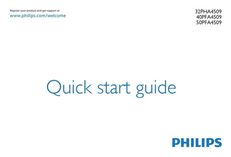 Philips 32PHA4509 User manual