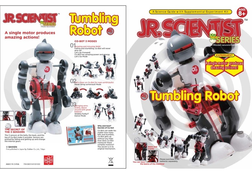 Jr. Scientist Tumbling Robot manual